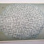 Piet Mondrian : Composition No.10 (Pier and Ocean), 1915 絵葉書