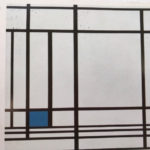 Piet Mondrian : Composition with Blue, 1937 絵葉書