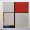 Piet Mondrian : Composition with Red, Yellow and Blue, 1928 絵葉書